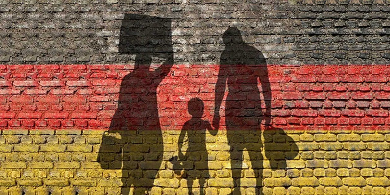 Migration nach Deutschland 630 x 1260